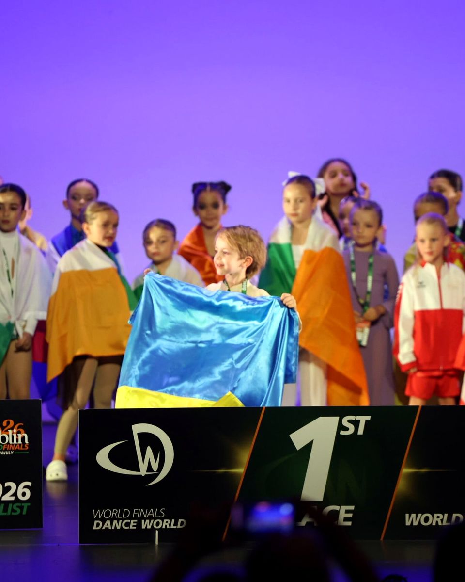 Нагородження Dance World Cup Finals 2026, Дублін: переможець збірної України